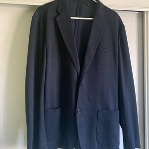 UNIQLO Navy comfort blazer